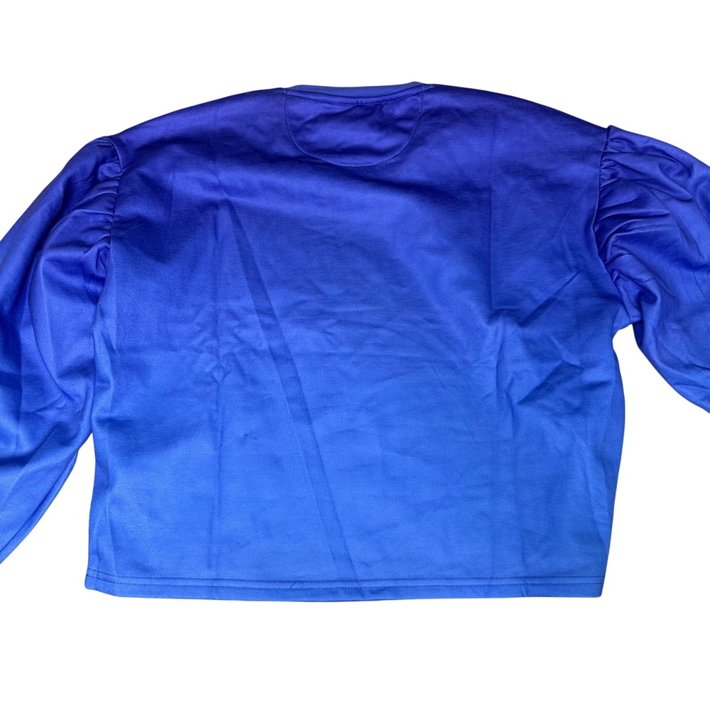 Her universe Walt Disney world Cinderella castle blue sweatshirt long sleeve sm - Picture 3 of 9